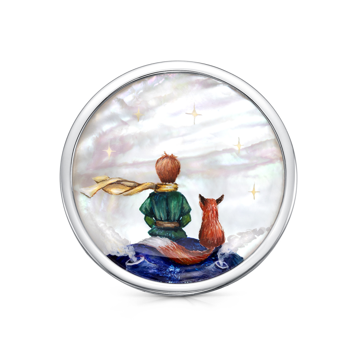 5-227-62400 Брошь (Ag 925)