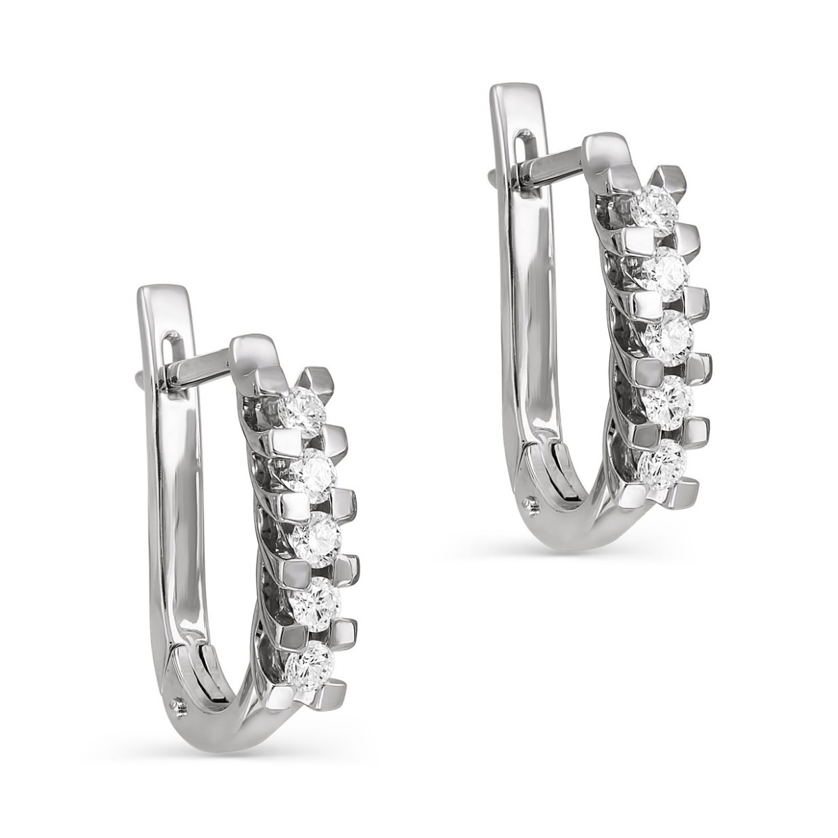 12-1059-1000 №3-25 Серьги (Au 585)