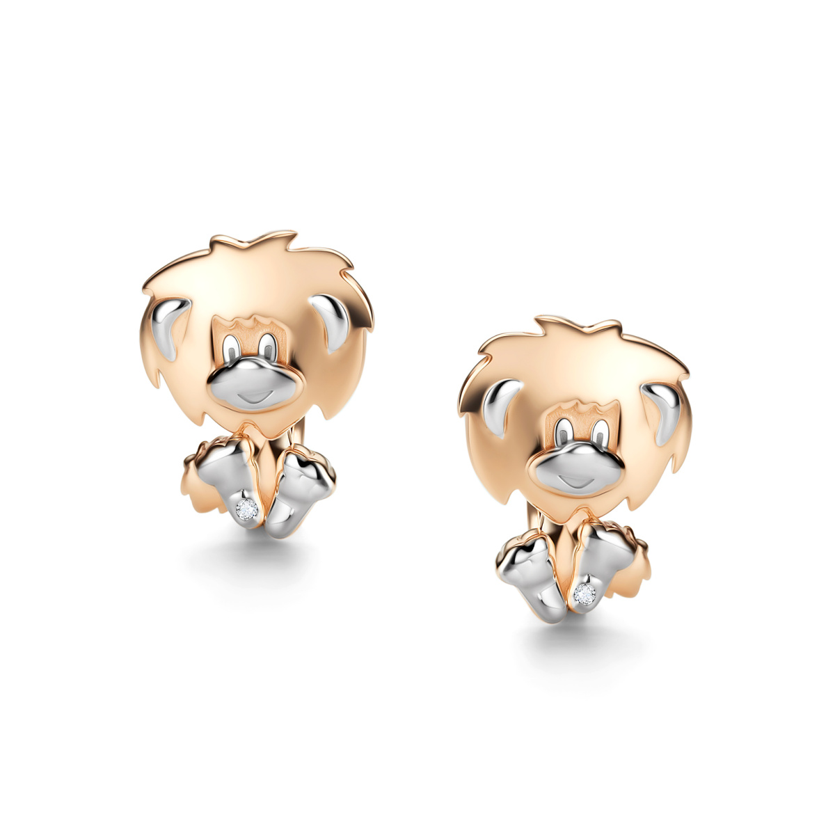 25993-100 Серьги (Au 585)