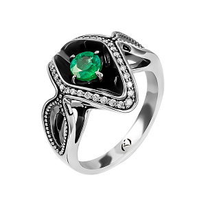 Зк-10025 Кольцо (Au 585)