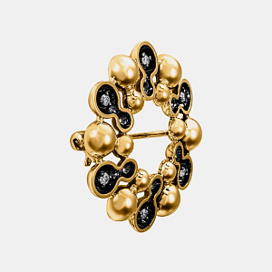 Зб-17004 Брошь (Au 585)