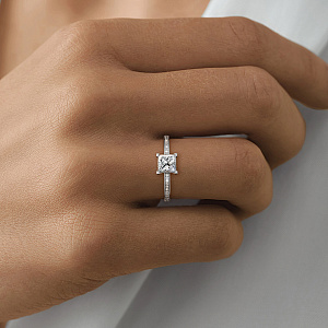 BDR2938-PR +э.серт. Кольцо (Au 585)