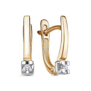 С1476-120 Серьги (Au 585)