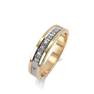 КРТ-5/4-7бр/бж Кольцо (Au 585)