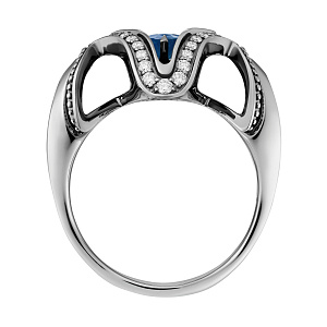 Зк-7589 Кольцо (Au 585)