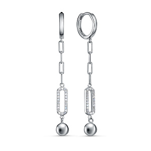 FYE14477_SR_WG Серьги (Ag 925)