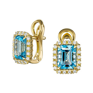 2_04556 (топ) Серьги (Au 750)