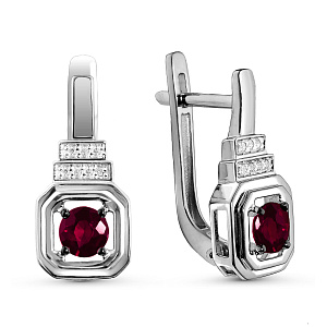 02-P0641-03-111-01-03 Серьги (Au 585)