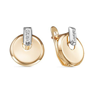 1200250 Серьги (Au 585)