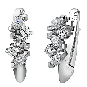 020268 Серьги (Au 750)