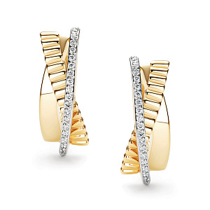 26337-300 Серьги (Au 585)