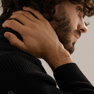 НБ 12-087 d0.30 Браслет (Au 585)