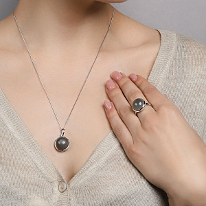 010572-Б Кольцо (Au 750)