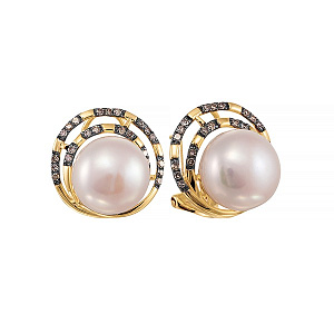 E26916C Серьги (Au 585)