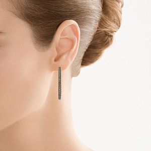 AKP3936_DN_YG_SR_DN_YG Серьги (Au 585)