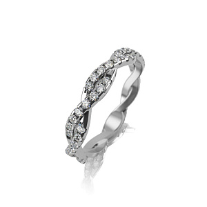 ШН-к46-64бр/б Кольцо (Au 585)