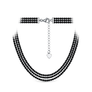 RU3SN021_KL_SP_WG Колье (Ag 925)