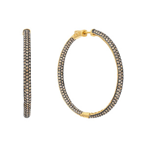 AKP3936_DN_YG_SR_DN_YG Серьги (Au 585)