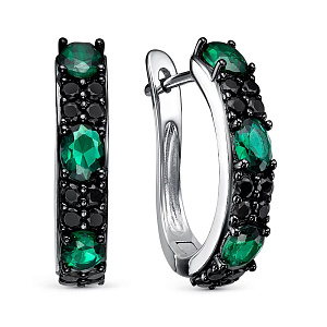 IT1SE030_SR_SP_WG Серьги (Ag 925)