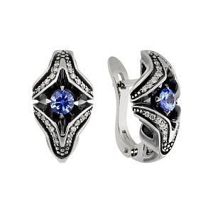 Зс-2900 Серьги (Au 585)