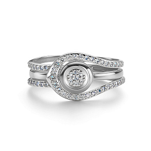 16668-200 Кольцо (Au 585)