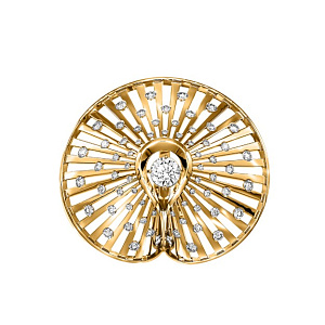 Зк-10151 Кольцо (Au 585)