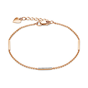 Б2446-120БР Браслет (Au 585)