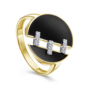 11-22054-1002 №3-24 Кольцо (Au 585)