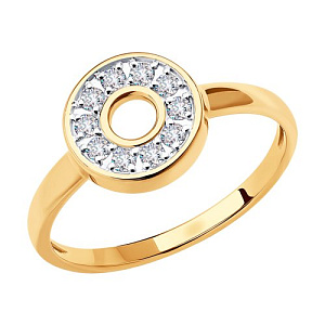 018779 Кольцо (Au 585)