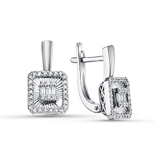 02-03026-03-001-08-03 Серьги (Au 585)