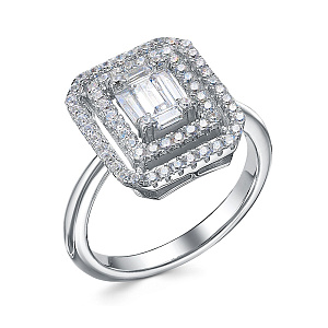 WE01167R_KO_WG Кольцо (Ag 925)