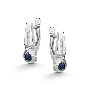 26691-202 Серьги (Au 585)