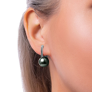 СПет50 Б-Ч Серьги (Au 585)