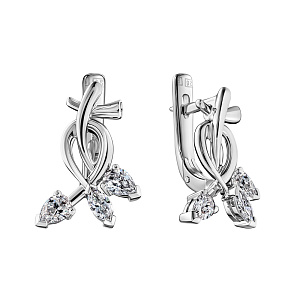 020289 Серьги (Au 750)