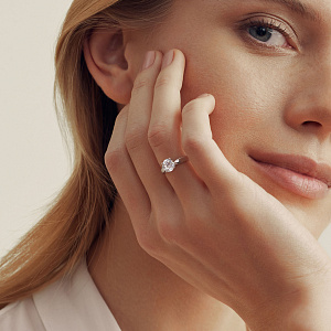 BDR2987 +серт. Кольцо (Au 585)