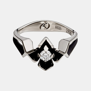 Зк-7047 Кольцо (Au 585)