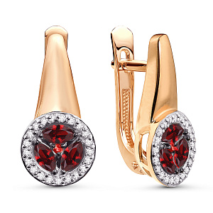 02-03171-01-111-01-02 Серьги (Au 585)