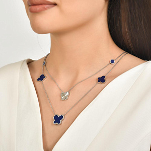 SN12507A-LPS/ GM0171250 Колье (Ag 925)