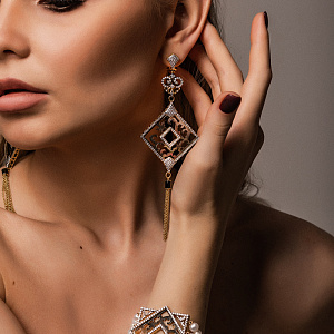 ORE080 Серьги (Ag 925)