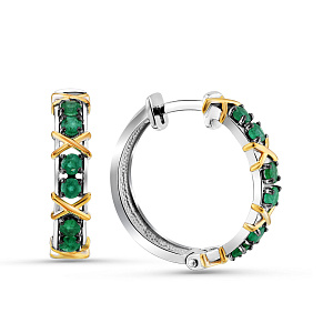 02-02658-03-003-01-20 Серьги (Au 585)