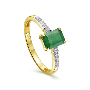 11-21808-1200 №4-24 Кольцо (Au 585)