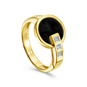 11-21817-1800 №2-23 Кольцо (Au 585)