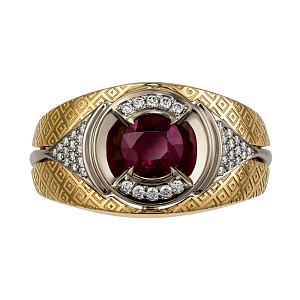 1_04024 Кольцо (Au 750)