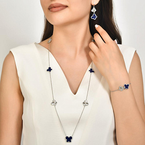 SN12506A-LPS/ GM0171276 Колье (Ag 925)