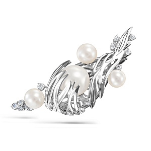 25-1031-1500 №1-22 Брошь (Au 585)