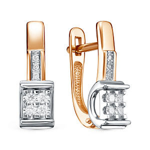 С2840-120 Серьги (Au 585)