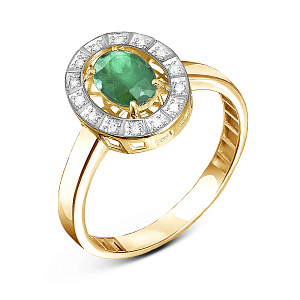 01-P0690-05-110-07-01 Кольцо (Au 585)