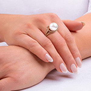 КПет26 ж Кольцо (Au 585)