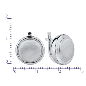 07-ВР-П2023-0 Серьги (Au 585)