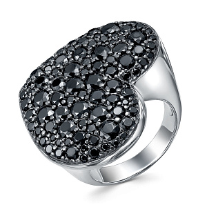 DIS10258_KO_SP_WG Кольцо (Ag 925)